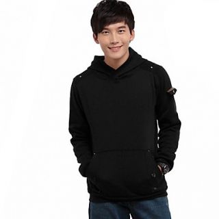 Mens Fashion Hooded Pullover Thick Sweater
