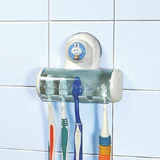 PP Creative Tooth Brush Holder, W10cm x L12cm x H3cm