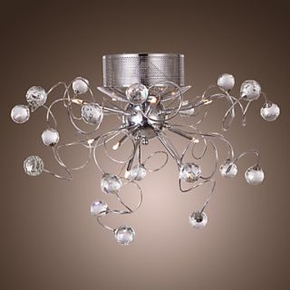 Modern Crystal Chandelier with 9 Lights