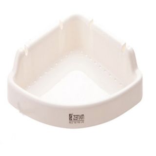 Plastic Triangle Suction Bathroom Shelves, L27.5cm x W37cm x H4.5cm