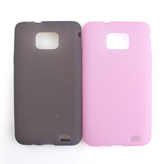 Protective Silicone Case for Samsung i9100 (Assorted Colors)