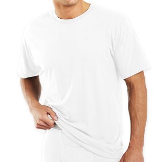 Jockey 3 pk. Classics Crewneck T Shirts, White, Mens