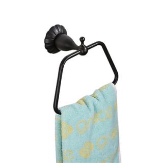Oil Rubbed Bronze Trapezoid Towel Ring