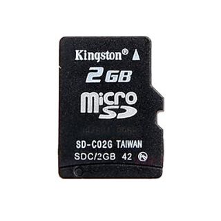 2GB Kingston MicroSD Memory Card