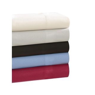 Premier Comfort Cozy Spun Solid Sheet Set, Red