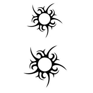 5 Pcs Sun Waterproof Temporary Tattoo(12.5cm6.5cm)