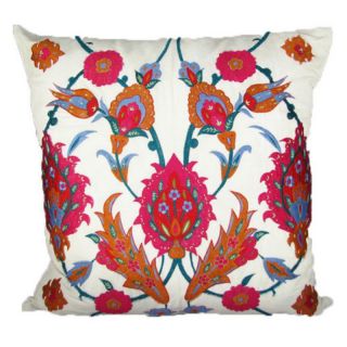 Design Accents Floral Pillow   Uzbek Multicolor   NSG35143 UZBEKFLORAL