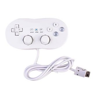 Classic Game Controller for Wii/Wii U (White)