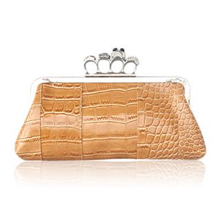 Faux Leather With Rhinestone Evening Handbags/ Clutches/ Top Handle Bags More Colors Available