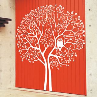 Tree and Owl Wall Stickers (1985 D5)