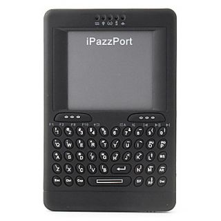 iPazzPort Wireless Handheld Keyboard and Mouse Touchpad (Black)