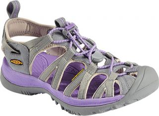 Womens Keen Whisper   Neutral Gray/Bougainvillea Trail Shoes
