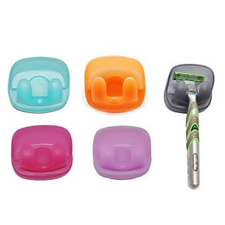 Shaving Knives Hanger with Suction Cup (Random Colors)