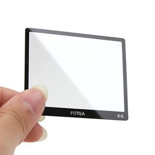 Fotga Premium LCD Screen Panel Protector Glass for Pentax K X