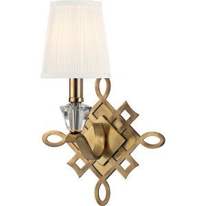 Hudson Valley HV 8181 AGB Fowler 1 Light Wall Sconce