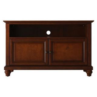 Tv Stand Crosley Cambridge TV Stand   Classic Red Brown (Cherry) (Fits TV upto