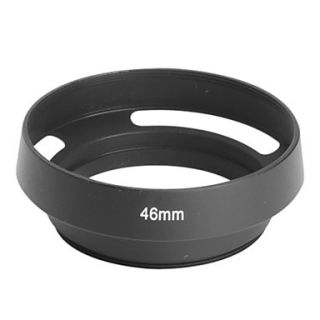 Metal Vented Lens Hood Shade For Leica M 46mm