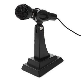 Desktop Adjustable Multimedia Microphone (Silver)