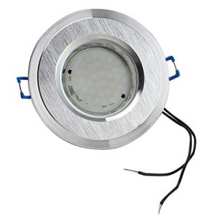 2W 3528 SMD 36 LED 240LM Warm White Ceiling Spot Light Bulb (Brushed, Half Frosted Glass Cover)
