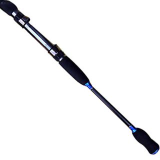 Blue Crystal Carbon Spinning Fishing Rod