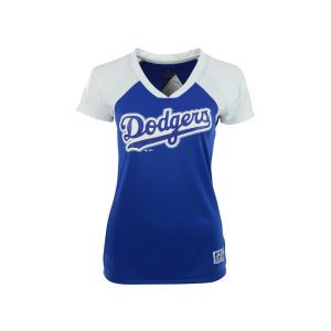 Los Angeles Dodgers Majestic MLB Womens Synthetic Fashion Top