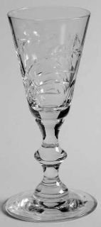 Hawkes Surrey Sherry Glass   Stem #7334, Cut