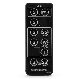 Hongdak RC 4 Remote Control for Canon EOS Digital Rebel XT, T1i, 60D, 7D and 5D