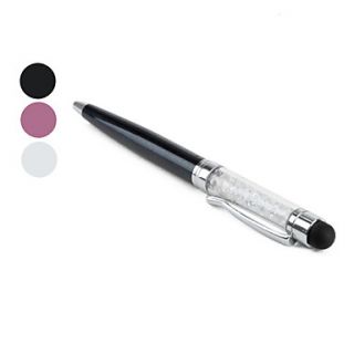 Capacitive Touch Screen Stylus Pen with Ball Point Pen for iPad, iPhone and Cell Phone (Assorted Colors)