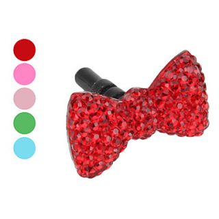 Bowknot Style Anti dust Plug for iPhone, iPad Others (Assorted Colors)