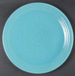 Homer Laughlin  Fiesta Turquoise (Older) 12 Chop Plate/Round Platter, Fine Chin