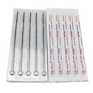50PCS Sterile Stainless Steel Tattoo Needles 25 9M2 25 7RL
