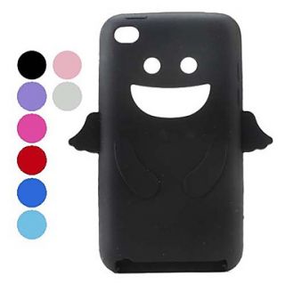 Angel Pattern Silicon Soft Case for iTouch 4 (Assorted Colors)