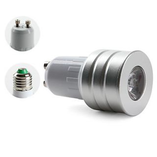 E27/GU10 1 LED 200LM 6000K Natural White Light Spot Bulb (85 265V)