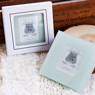 Elegant Photo Coasters in Embossed Gift Box (2 Piece Set)