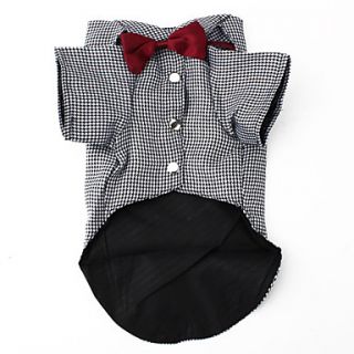 Bowtie Style Shirt for Dogs (XS XL)
