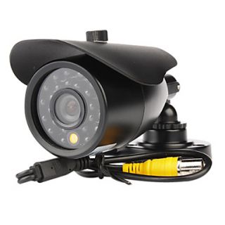 600TVL IR CUT IR Bullet Waterproof Camera with 25 Meters IR Range and 24pcs Black LEDs