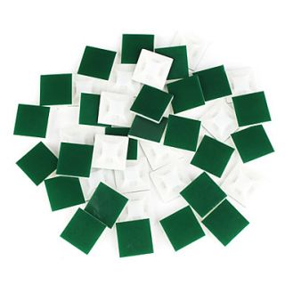 4 Way Adhesive Cable Tie Base Mounts (100 Piece Pack)