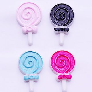 10pcs 3D Resinic Lollipops Nail Decorations