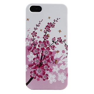 Plum Blossom Pattern Soft Case for iPhone 5
