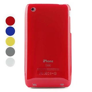 Simple Style Hard Case for iPhone 3G and 3GS (Assorted Colors)