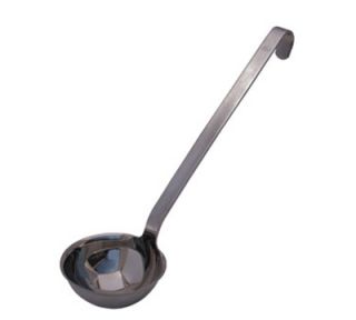 Rosle 11.8 in Ladle w/ 3.7 oz Capacity & Pouring Rim, Hooked Handle, Stainless