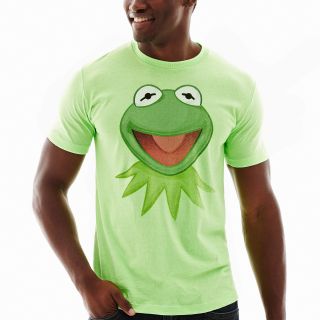 Kermit the Frog Tee, Neon Mint Heather, Mens