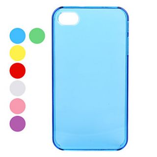 Ultra Slim Crystal Hard Back Case for iPhone 4 and 4S (Assorted Colors)