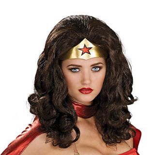 Halloween Wig Inspired by Black Wonder Woman