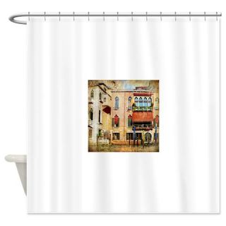  colors of Venice   artwork in paint Shower Curtain  Use code FREECART at Checkout