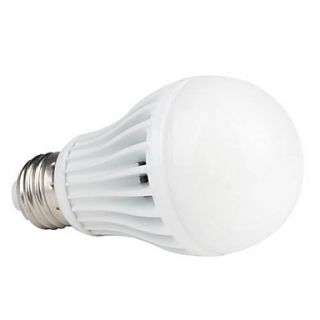 E27 9W 900LM 6000 6500K Natural White Light LED Ball Bulb (85 265V)