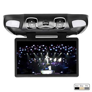 15.6 Inch Roof Mount Car DVD Player Support Game, SD Card
