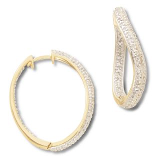 Bridge Jewelry Fashion Jewelry, Twist Hoop Earrings, Silver