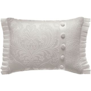 QUEEN STREET Cassidy Oblong Decorative Pillow, White