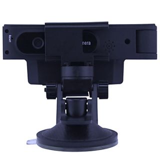 Dual Lens 2.7 Inch Display Car DVR with Night Vision, Motion Detection